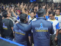 Ribuan Warga Andam Dewi Turut Meriahkan Pelantikan Tim Pemenangan KEDAN