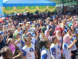 Dihadapan Ribuan Warga Manduamas, Pasangan KEDAN Siap Berkolaborasi Membangun Tapteng