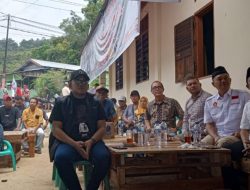 Pasangan KEDAN dan DPC Partai Gerindra Tapteng Nobar Pelantikan Presiden RI