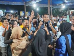 Pelantikan Tim Pemenangan KEDAN Kecamatan Tukka, Bakhtiar : Hita do Nuaeng, Hita do Marsogot, Hita do Haduan.