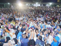 Pelantikan Tim Pemenangan KEDAN Menyala Dengan Dihadiri 8.000 Warga Pandan