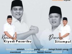 Paslon KEDAN Diberangkatkan Para Pendeta Dari Dedominasi Gereja di Tapteng