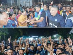 Meski Diguyur Hujan, Ribuan Masyarakat Kolang Antusias Hadiri Pelantikan Tim Pemenangan KEDAN