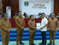 DPRD Terima LKPJ Pemerintah Kota Sibolga TA 2024