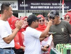 Sinergitas Pemko Sibolga dan TNI, Wali Kota Beri Kejutan HUT ke-67 Korem 023/KS
