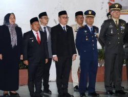 Wali Kota Sibolga Ikuti Apel Kehormatan dan Malam Renungan Suci Peringatan HUT RI ke-80
