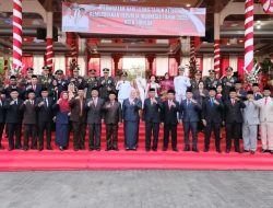 Upacara Penurunan Bendera Tutup Rangkaian Peringatan HUT RI ke-80 di Kota Sibolga