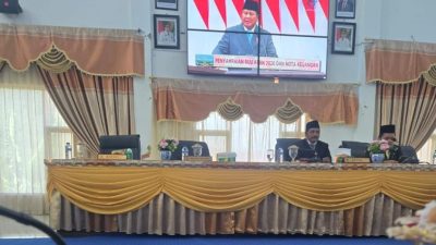 Bupati Tapteng Tidak Hadir Pada Rapat Paripurna Mendengarkan Pidato Presiden RI