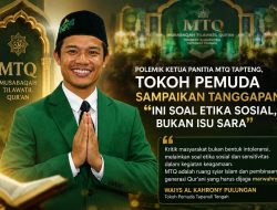 Polemik Ketua Panitia MTQ Tapteng Jadi Sorotan, Tokoh Pemuda Minta Pemerintah Peka Terhadap Etika Sosial